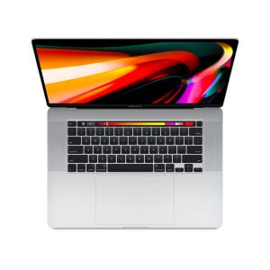 MacBook Pro 16" Touch Bar Late 2019 (Intel 8-Core i9 2.4 GHz 16 GB RAM 512 GB SSD), Silver, Intel 8-Core i9 2.4 GHz, 16 GB RAM, 512 GB SSD